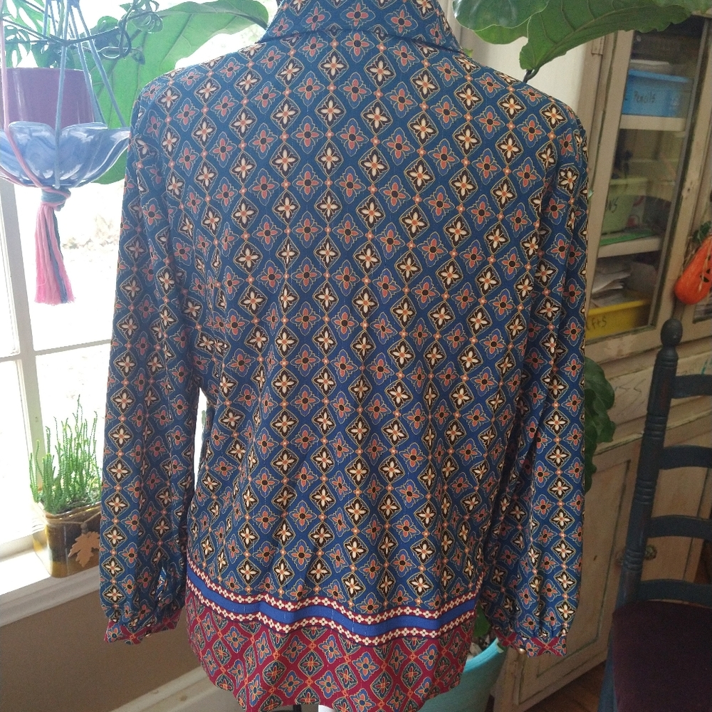 Flowy blouse by Ruby Rd. - Picture 4 of 7